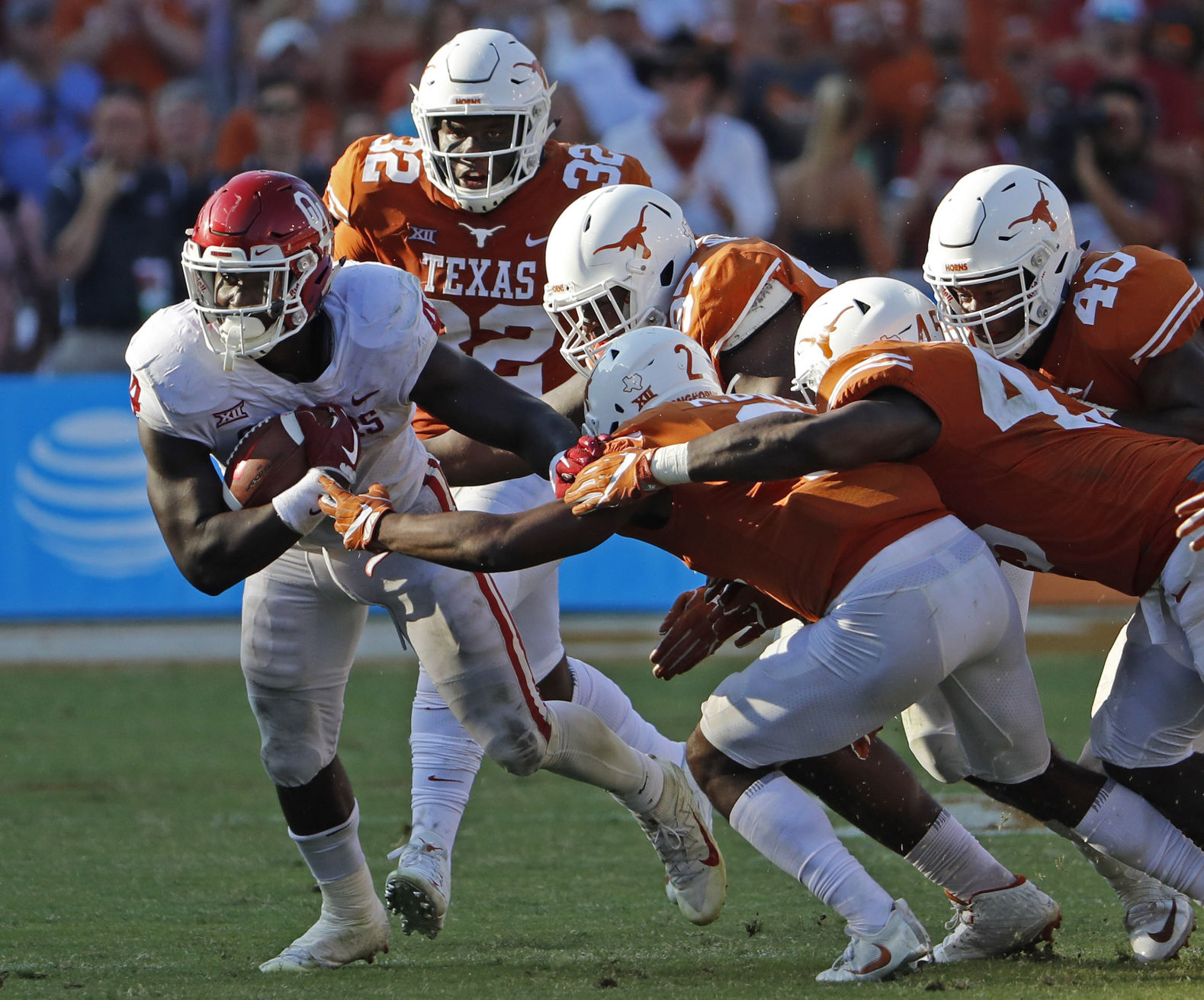 Oklahoma vs. Texas (Oct. 12)